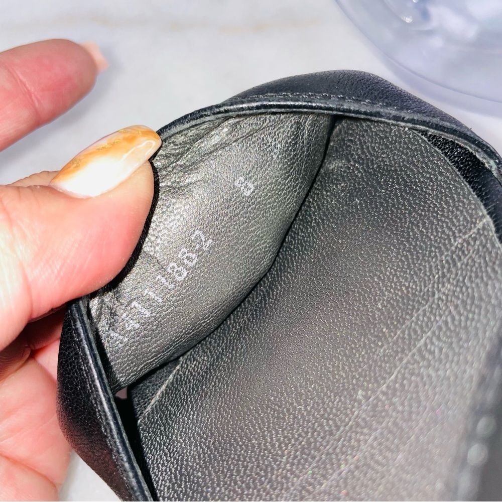 Stuart Weitzman Black Access Block Heel Black San… - image 7